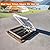 Sporthfish RV Vent Cover 14" Roof Vent Lid for Universal RV, Trailer, Camper, Motorhome Roof Replacement Ceiling Vent Covers, Plastic Square Skylight Cover Liftable, 1 Pack White