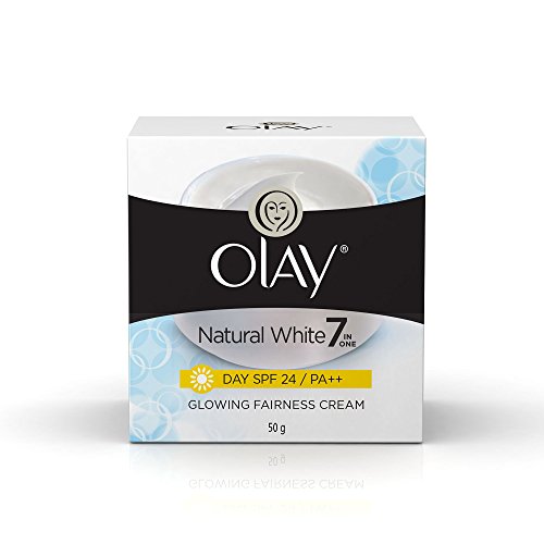 Image of Olay Natural White 7 in One Glowing Fairness SPF 24 Day Cream, 50g