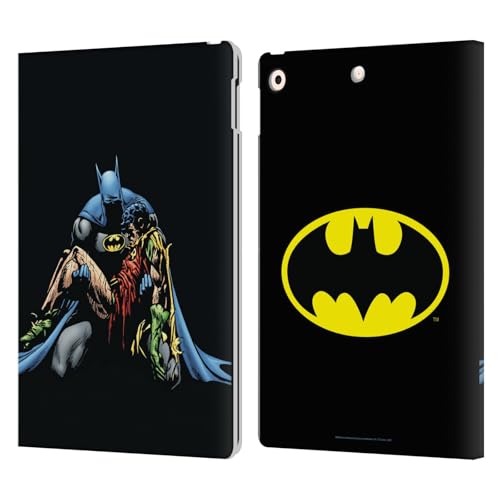 Housse Batman iPad 10.2 motif de livre comique avec support intégré
