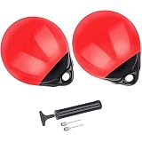 Amplias aplicaciones: la para botes es excelente para botes pequeños, motos acuáticas, yates, muelles para botes y yates. El uso de amarre para el lago funciona bien para identificar la ubicación del ancla. También es perfecto para flotadores de muelle/boyas marcadoras de / de seguridad en el agua/ de natación.