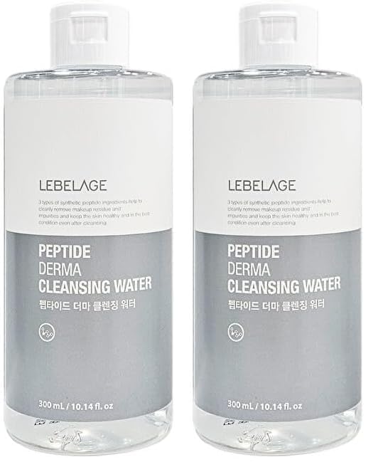 LEBELAGE Peptit İçeren Makyaj Temizleme Suyu Lebelage Peptide Derma Cleansing Water (2 paketi)