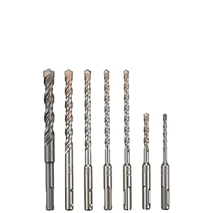 Bosch HCK001 7-teiliges SDS-Plus Bohrer-Set