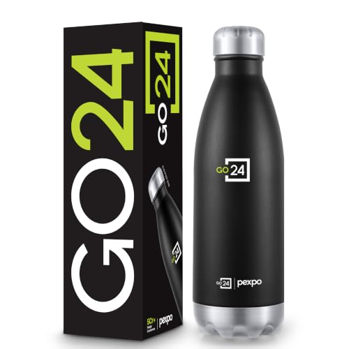 Go24 pexpo Go24 Electro Knight Black 1500ml Water Bottle - Image 2