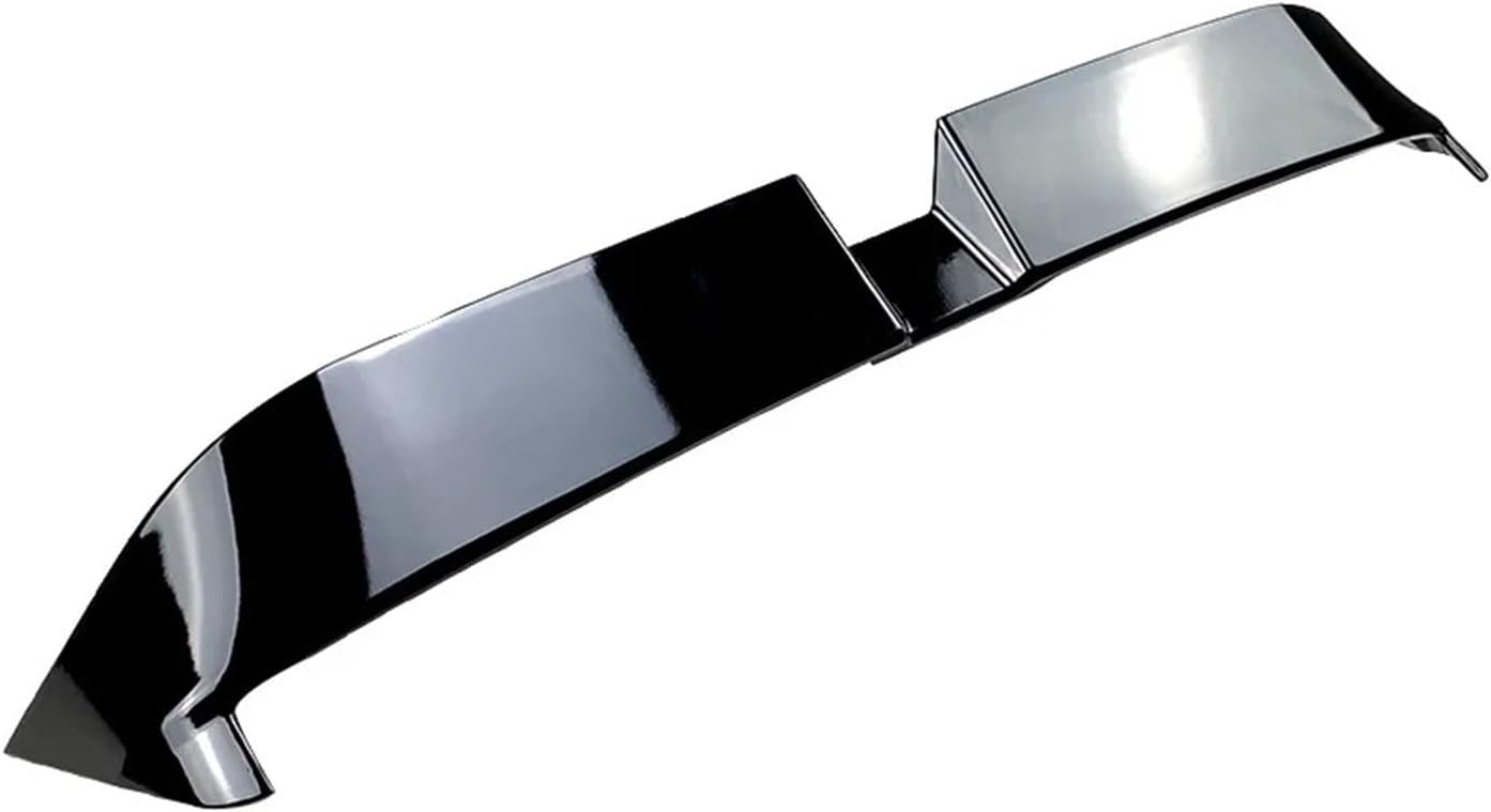 Rear Roof Trunk Spoiler Rear Wing Lip Trim Sticker Styling Body Kit Compatible with VW Polo 9N 2003-2008 Glossy Black Car Styling