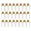 ALLECIN 24 Valeurs Kit d'assortiment de Condensateur Céramique Monolithique 10pF à 10uF Condensateurs Céramiques Monolithiques Monolithic Ceramic Capacitor