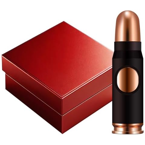 Navpeak Windproof Butane Torch Lighter - Refillable Jet Flame Lighter Bullet Shaped for Candles, Outdoor, Desserts, and Baking, BBQ & Emergency Survival Gear(Butane Not Included) (Gold) Cover