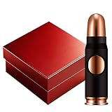 Navpeak Windproof Butane Torch Lighter - Refillable Jet Flame Lighter Bullet Shaped for Candles, Outdoor, Desserts, and Baking, BBQ & Emergency Survival Gear (Butane Not Included) (Black Gold)