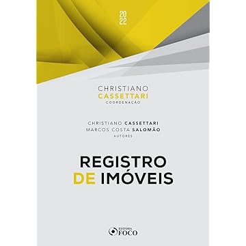 Capa do livro REGISTRO DE IMÓVEIS - 1ª ED - 2022