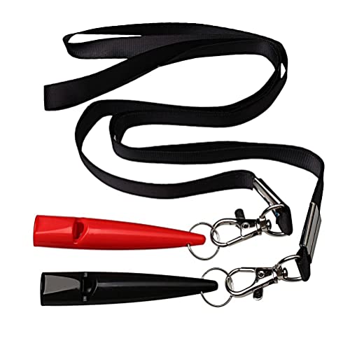 2 Pcs Professional Dog Whistle 210.5 Plastic Dog Training Whistles