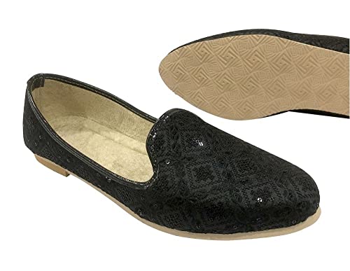 Stop n Style Punjabi Jutti for Men Black Mojari Sherwani Shoes Men's Indian Traditional Juti Wedding Loafer Shoe4