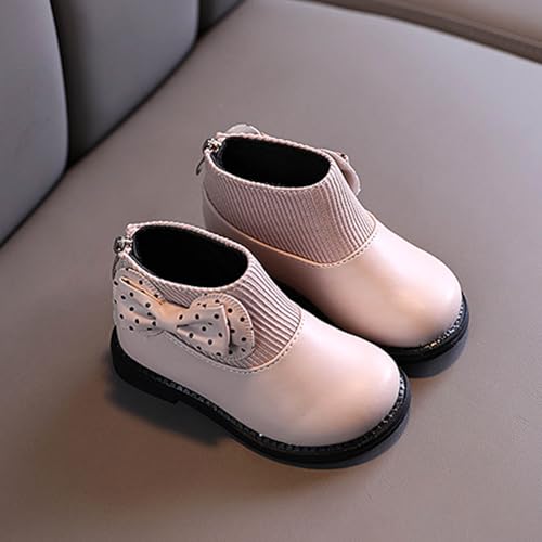 Girls's Ankle Boots Girls Boys Combat Booties Lace Up Short Boots Fashion Casual Winter Shoes3