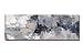 Produktbild Fajerminart Leinwand Gemälde - Grau Abstraktes Gemälde Giclee Druck Gemälde,Leinwanddruck Malerei Kunst Geeignet Wohnzimmer Schlafzimmer Leinwand Wandkunst Dekoration 60x180cm (Kein Rahmen)