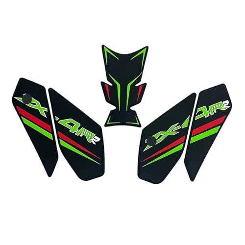 Revêtement réservoir moto de protection en caoutchouc 3D haut de gamme pour Kawasaki ZX-4R