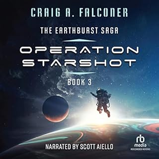 Operation Starshot Audiolibro Por Craig A. Falconer arte de portada
