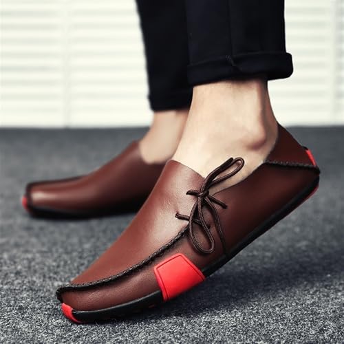 Dress Shoes for Men Men's Leather Loafers Comfortable Casual Shoes for Everyday Wear2