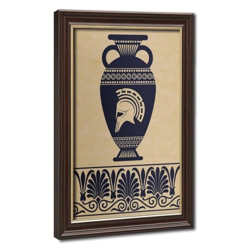 Poster sur toile amphores grecques decoration murale salon chambre de 50,8 x 76,2 cm