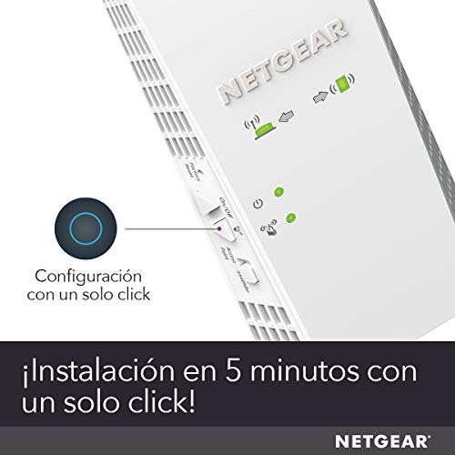 NETGEAR-EX7300-100PES-Repetidor-WiFi-Amplificador-WiFi-Mesh-AC2200-Dual-Band-compatible-con-modems-de-fibra-y-adsl