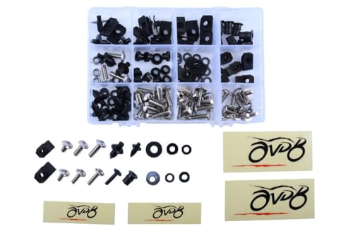 Kit visserie carénages M5 M6 Aprilia RS 250 1995 2004 boulonnerie