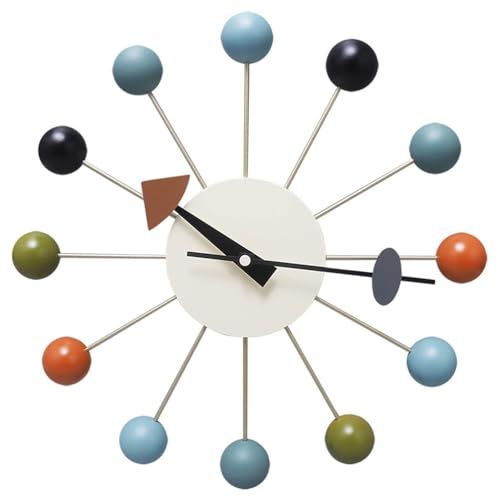 Horloge murale en bois effet 3D pour la décoration du salon moderne