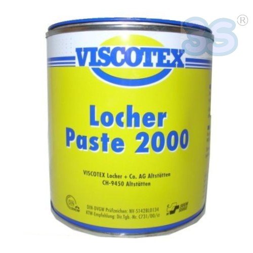 PASTA MASTICE PER FILETTI IDRAULICI RISCALDAMENTO - LOCHER PASTE 2000 BARATTOLO 850 GR