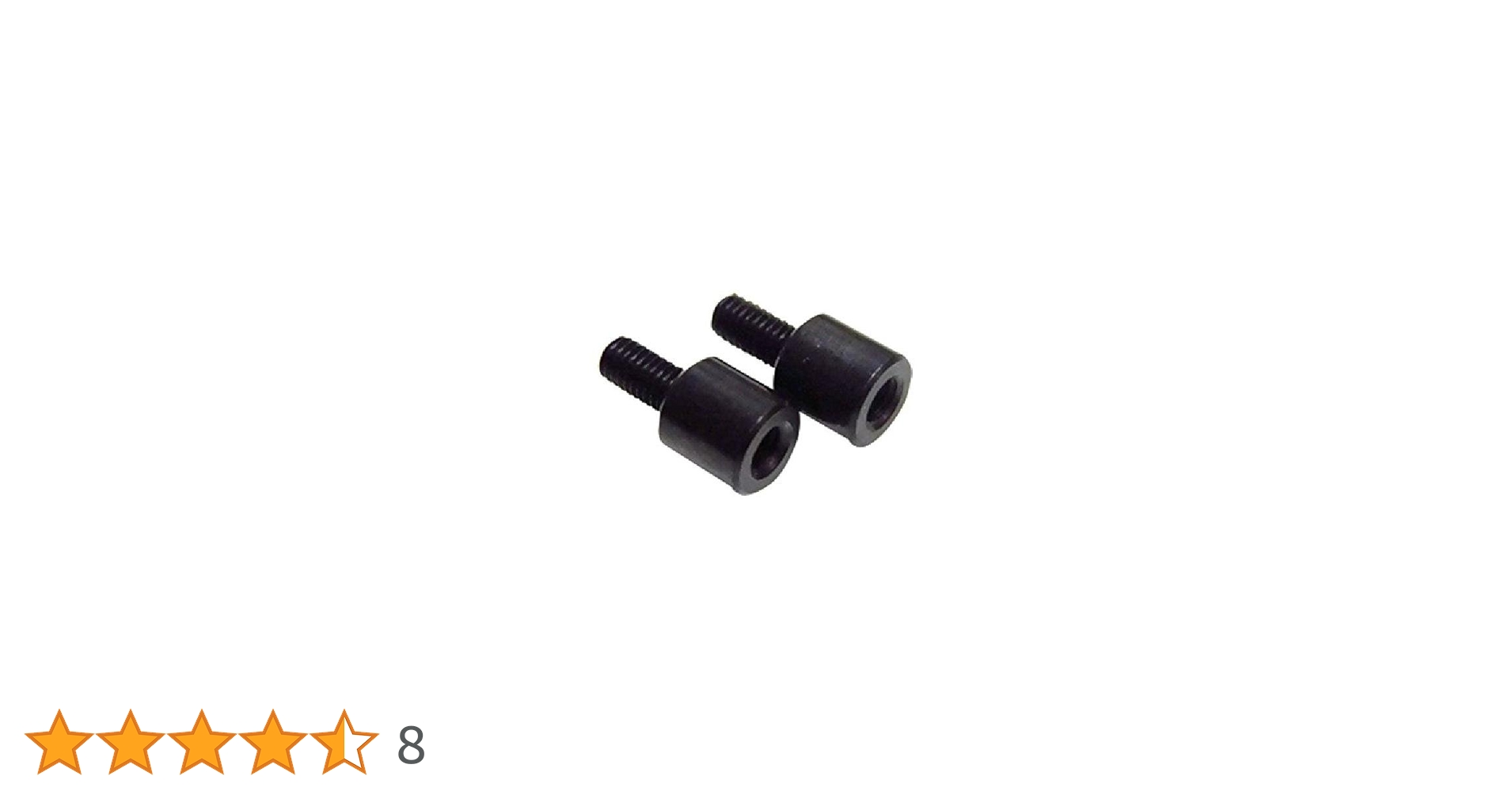 Amazon | TOP LINE C足延長カラー ブラックコート 6mm (2個入) TP-2106