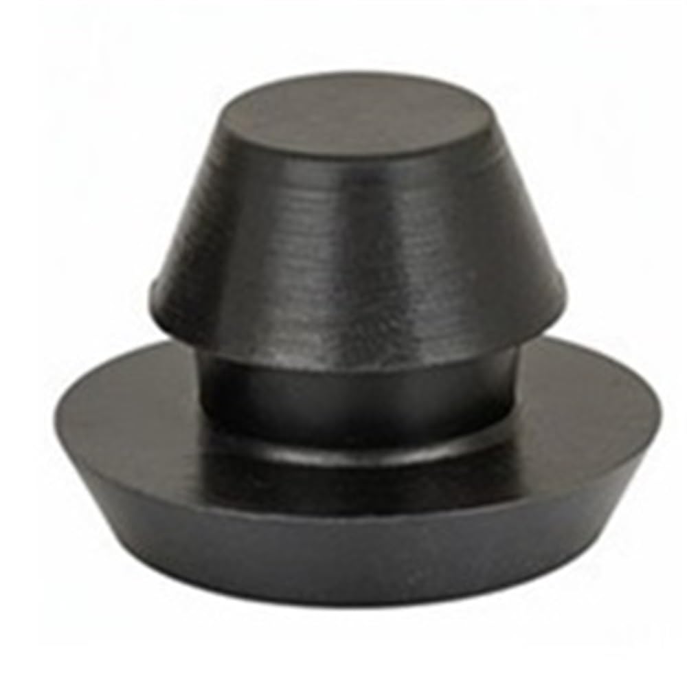 Solid Silicone Rubber Caps T Type Plugs Covers, Snap On Gasket Blanking End Caps Seal Stoppers for Faucet Hole(5mm)