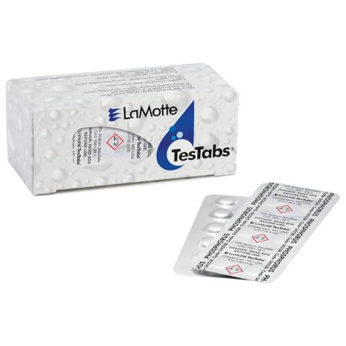 Recharge de phosphore LaMotte Testab 50 comprimés test kit phosphate