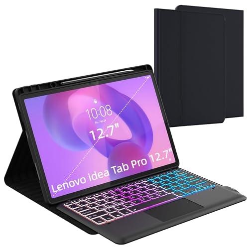 for Lenovo Idea Tab Pro 12.7 Inch 2025 Keyboard Case: 3 Zone 7