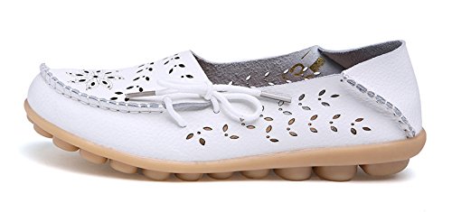 Image of VenusCelia Women's Breathable Comfort Walking Office Flat Loafer