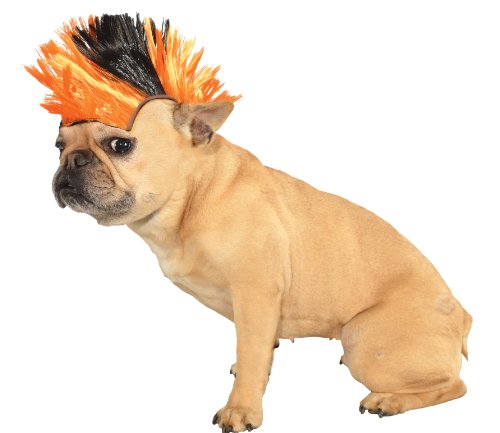Disfraz Mohawk para perro talla mediana a grande