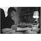 Bob Dylan Young Seated, Typing and Smoking at Desk 8 x 10 Inch Photo