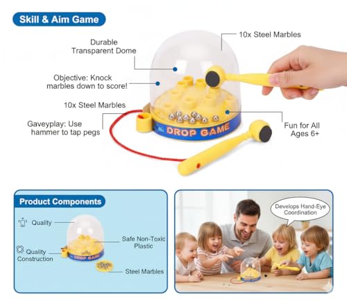 Image of Asian Sharp Shooter Magnetic Ball Toy for Kids - Educational Focus & Coordination Game | Indoor Magnetic Target Shooting Toy for Boys & Girls Age 3-7 | Fun Skill-Building Hand-Eye Training