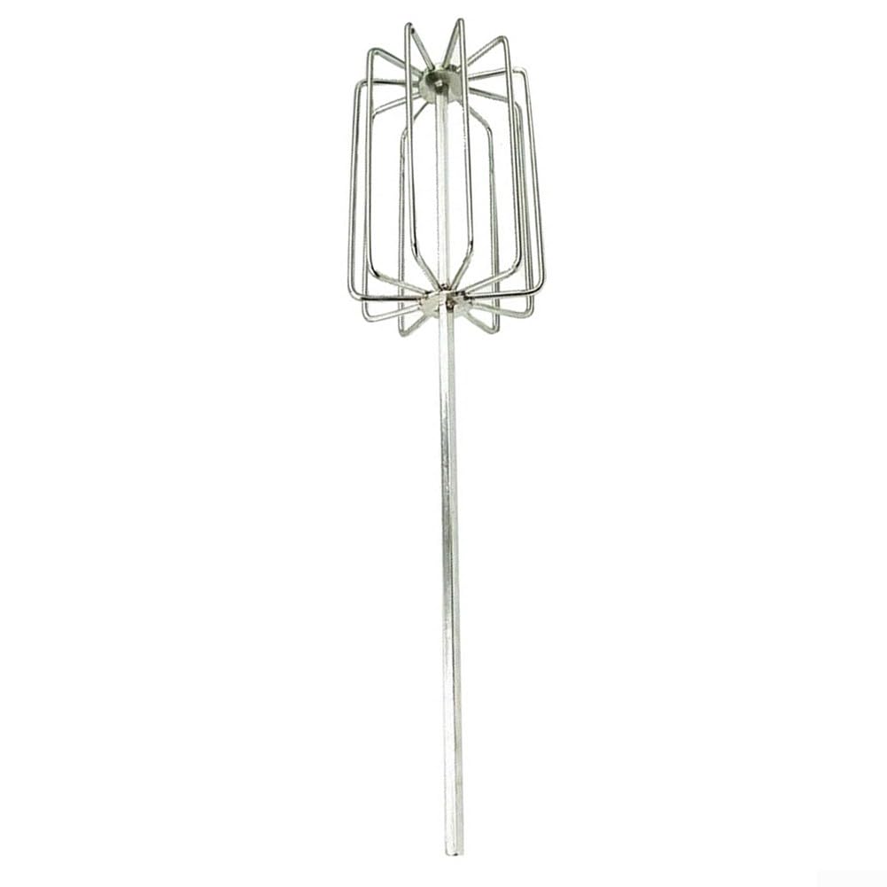 Mezcla sin esfuerzo con 11 cuchillas de acero inoxidable mezclador de cebo de tierra, ideal para pesca de carpas