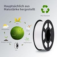 ANYCUBIC Refill PLA und Spool Kit 2KG Weiß, Für die meisten 3D Drucker – Ansicht 6