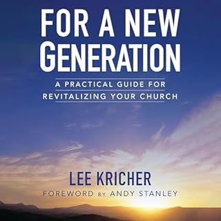 For a New Generation Audiolibro Por Lee D. Kricher, Andy Stanley - introduction arte de portada