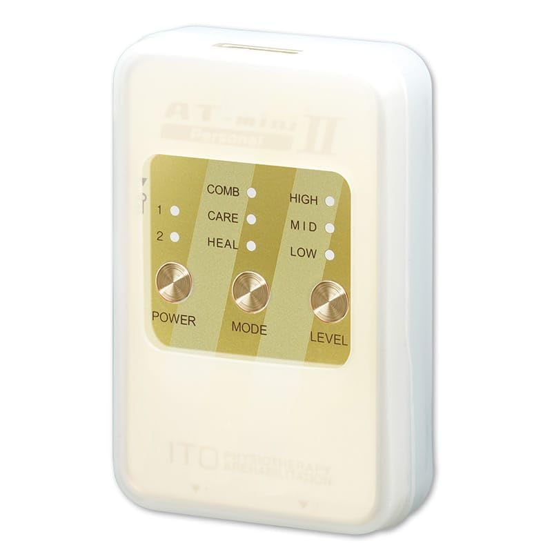 Amazon.co.jp：伊藤超短波 ATミニ パーソナル 2 ゴールド 粘着パッドM