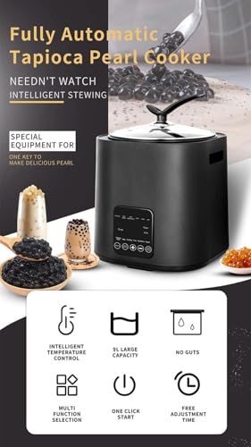 Cuiseur de perles intelligent 9L avec écran tactile et sonde