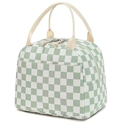 Light green white grid