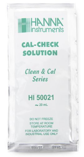 HI50021P Compruebe soluciones, pH 7,01, 20 ml Sachet (Caja de 25)