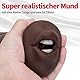 SANLAIHGJY Realistische Masturbator TPE Material 3D Erotik Realistische Vagina Klitoris Sexspielzeug Masturbation Tragbare Taschenmuschi