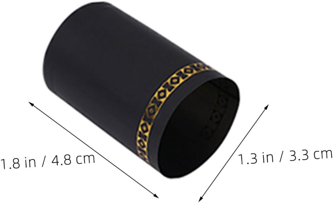 Wine Bottle Heat Shrink Capsules Black Plastic 200Pcs