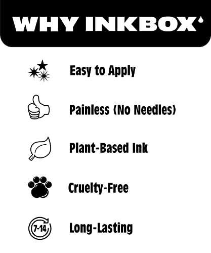 Inkbox Temporary Tattoos, Semi-Permanent Tattoo, One Premium Easy Long Lasting, Water-Resistant Temp Tattoo With For Now Ink - Lasts 1-2 Weeks, Circle Tattoo, Overlay, 3 X 3 In #TOP4
