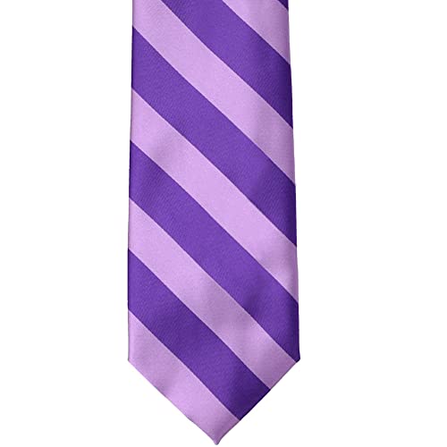 Image of tiemart Men's Striped Tie Standard Length