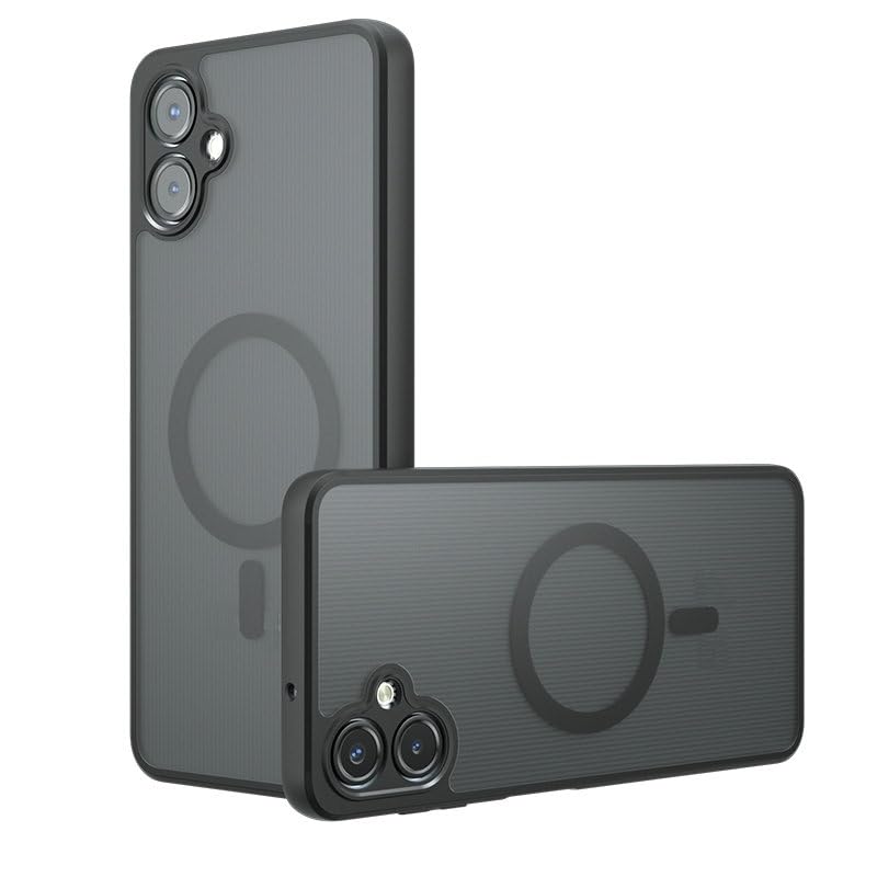 Coque Samsung Galaxy M06 5G et F06 Magnétique Antichoc Noire