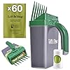Neater pets lift n bag trap door dog pooper scooper with bag attachment for small to large breeds 60 refill bags heavy duty dog poop scooper for yard walks one handed operation direct to bag  urban country home decor