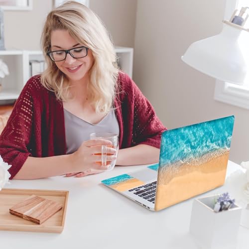 Image of Laptop Notebook Skin Sticker Cover Decal, 12 13 13.3 14 15 15.4 15.6 inch Laptop Vinyl Skin Sticker Cover Art Protector Decal Universal, Beach
