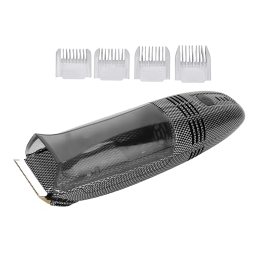 Tondeuse à cheveux rechargeable avec chargement sûr et rasoir double tête ergonomique