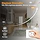 HCFEI LED Einbaustrahler Flach Dimmbar, Schwenkbar 5W LED Spots 230V, IP44 Bad Einbauleuchten Deckenspots Einbauspots, 3CCT Warmweiß Neutralweiß Kaltweiß (3er set, Weiß, 38°)