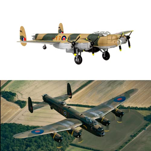 Hanghang 1:144 Lancaster-617 Aircraft Metal Fighter Military Model Diecast Plane Model For Collection Or Gift #TOP3