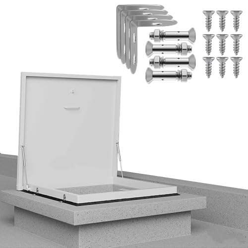 Trampilla de ventilación de 56 cm para techos con manija de fácil acceso 2